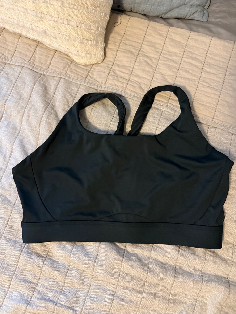 Athleta interval Sports Bra Elm color
